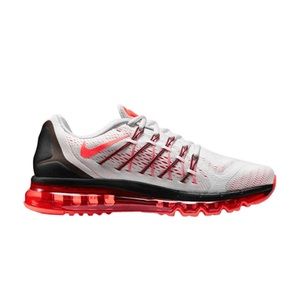 BRAND NEW NIKE AIR MAX 2015 Sz 10.5 WHITE- CRIMSON 698902-106